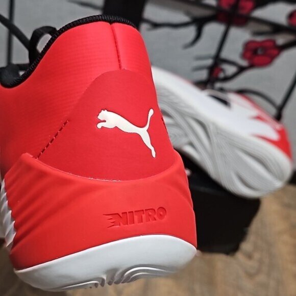 Puma Fusion Nitro Team Athletic Basketball Shoes Size 9 New - Picture 7 of 11